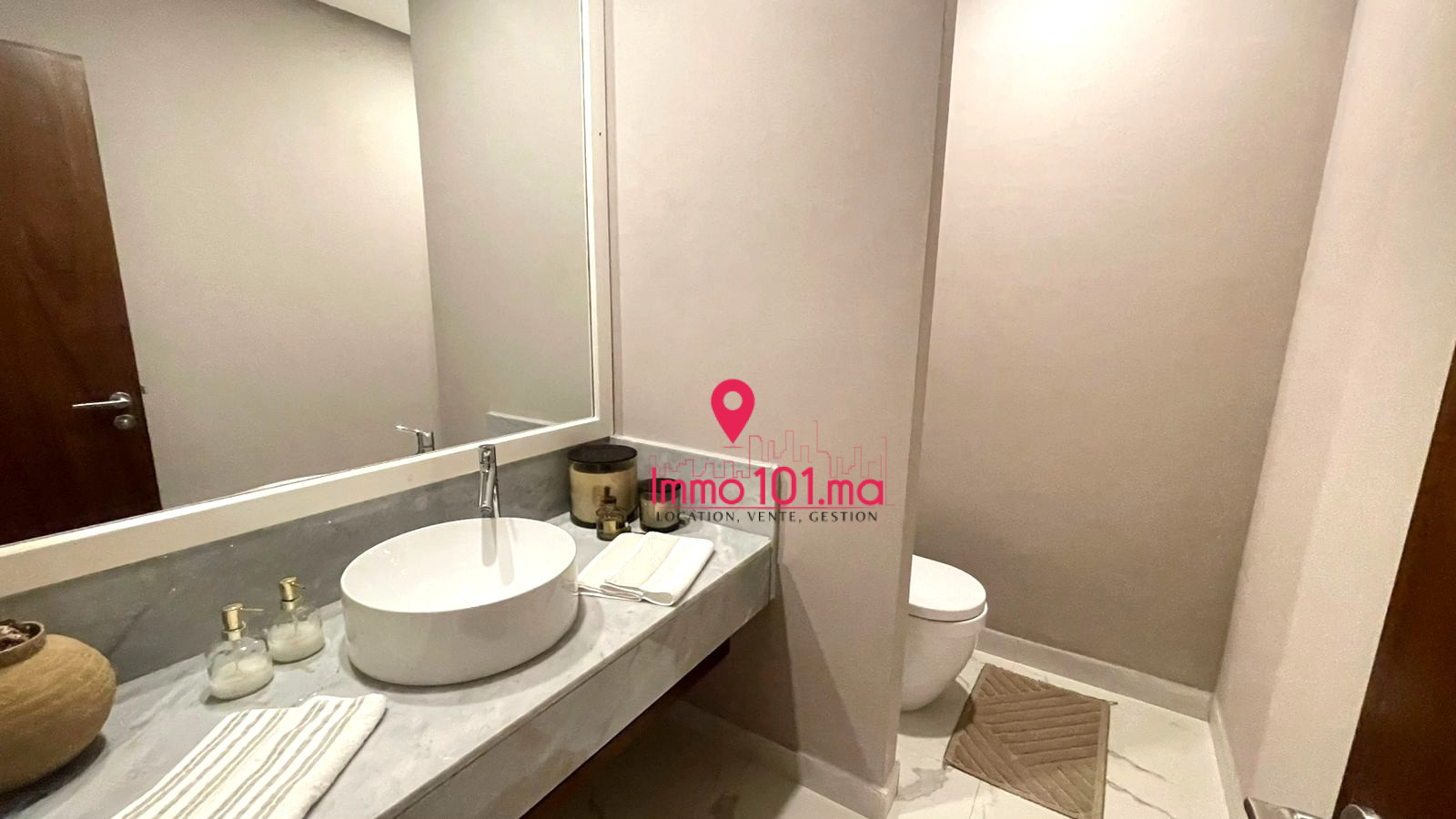 Location appartement à l’Orangeraie - Souissi SILAV2417